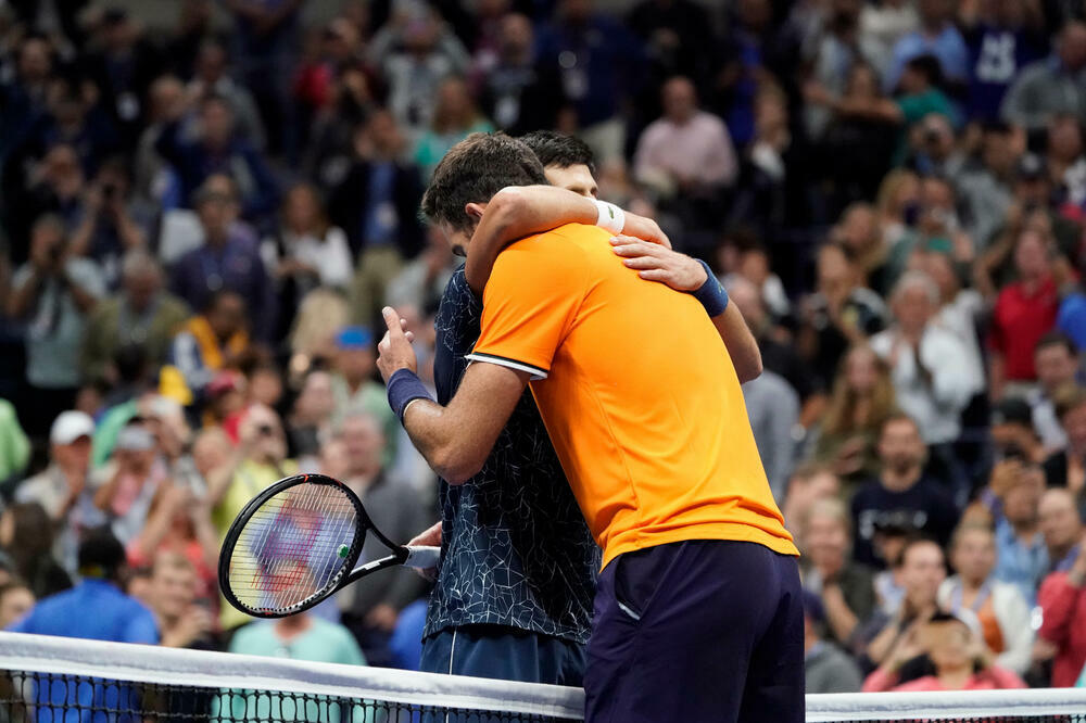 Đoković i Del Potro, Foto: Reuters