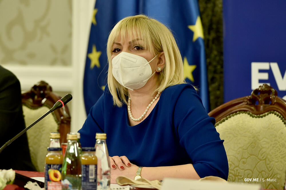 Ministarka zdravlja Jelena Borovinić Bojović