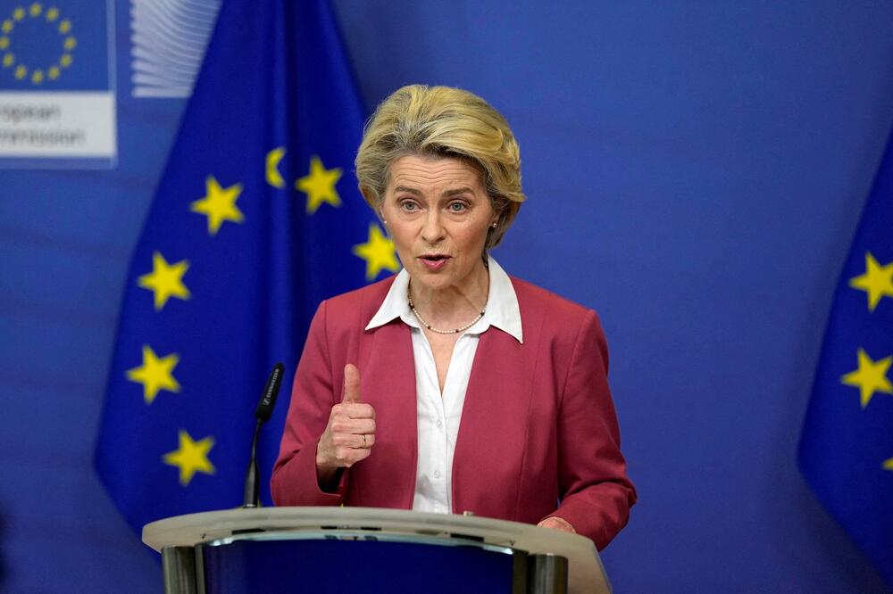 Ursula fon der Lajen, predsjednica Evropske komisije, Foto: Reuters