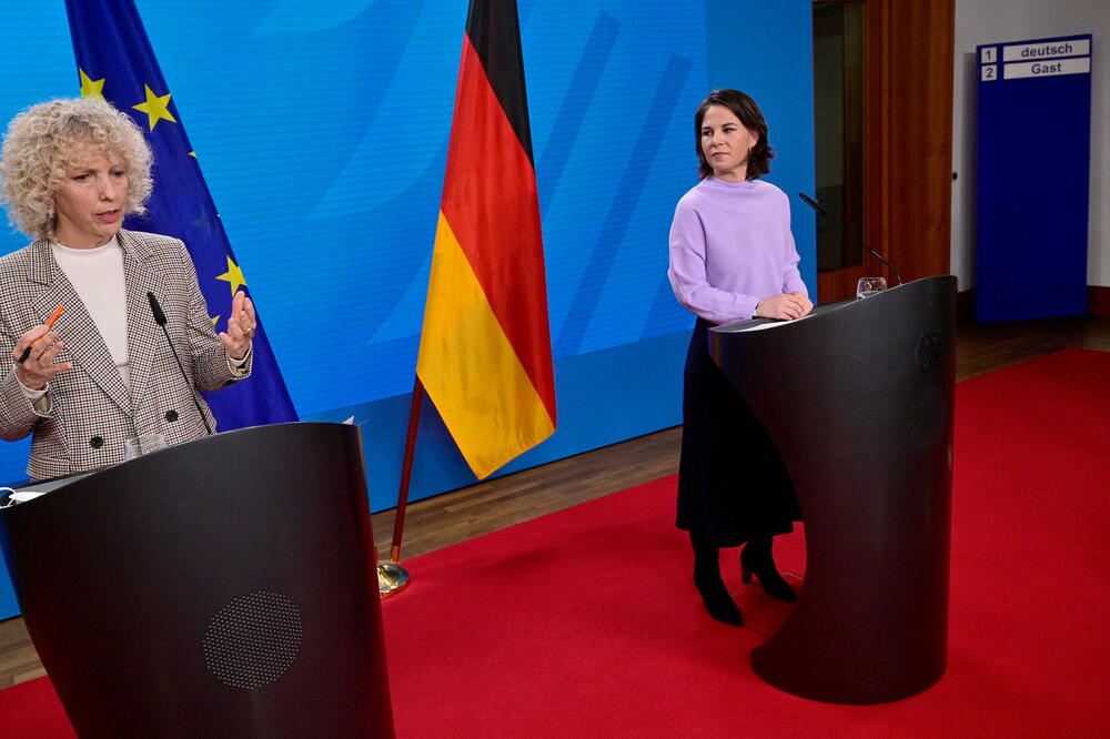 Dženifer Morgan i Analena Berbok, Foto: REUTERS