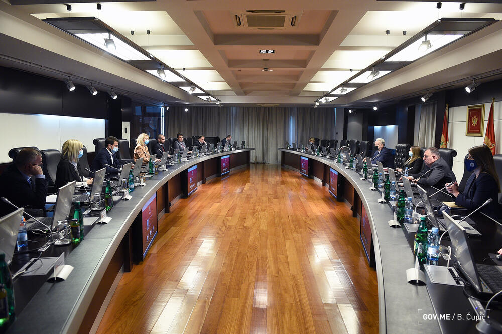 Sa jedne od sjednica Vlade, Foto: Vlada Crne Gore