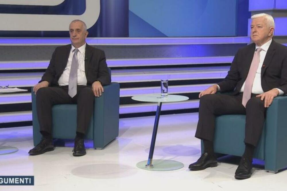 Bulatović i Marković, Foto: Printscreen/ RTCG