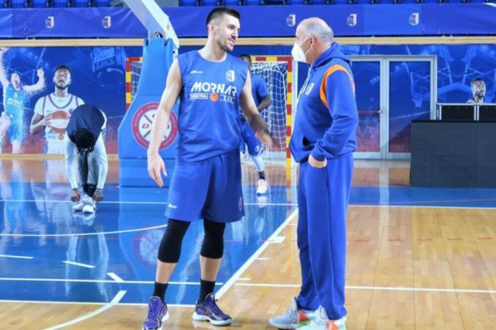 Nemanja Gordić i Mihailo Pavićević, Foto: KK Mornar Barsko zlato