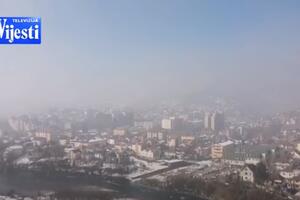 Građani Bijelog Polja i Pljevalja i dalje udišu veoma zagađen...