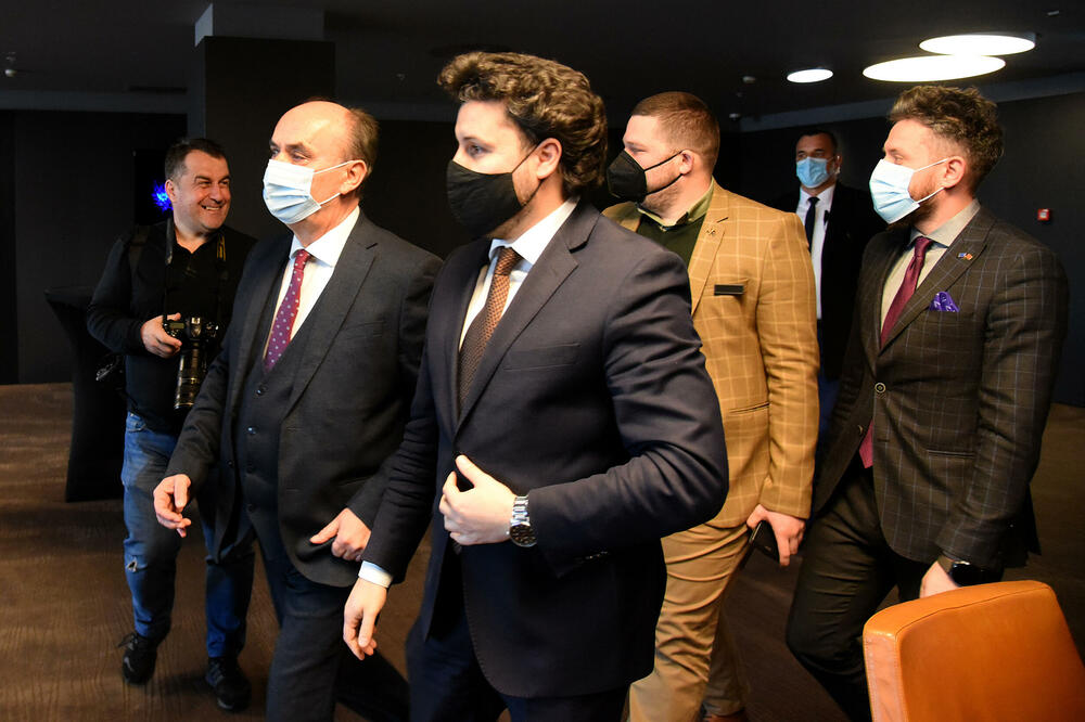 Lideri CIVIS-a i URE, Foto: Boris Pejović