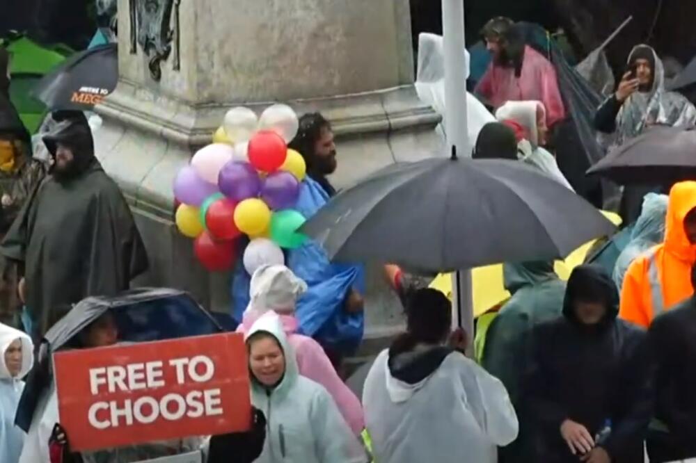Sa protesta, Foto: Screenshot/Youtube
