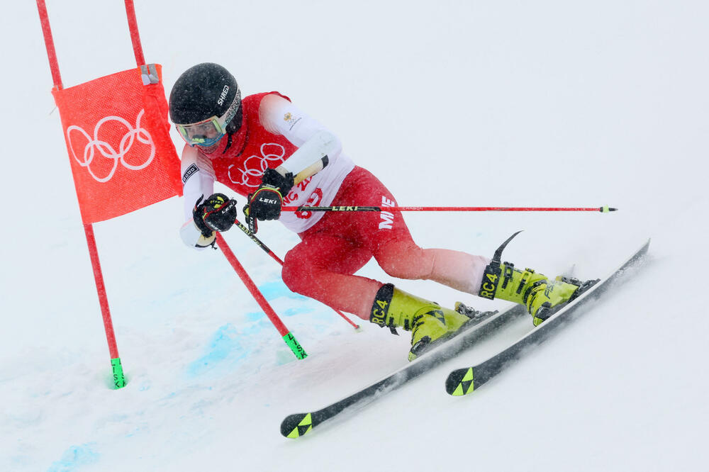 Salihović je uspio da se izbori sa teškom stazom i uslovima za skijanje, Foto: REUTERS