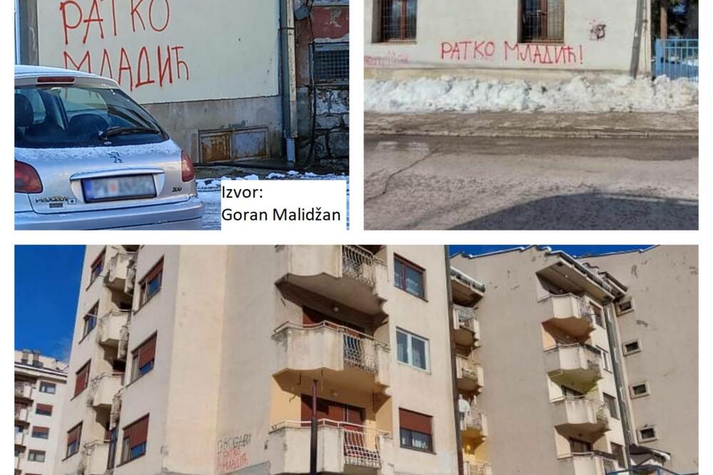 Grafiti u Pljevljima, Foto: Goran Malidžan/HRA