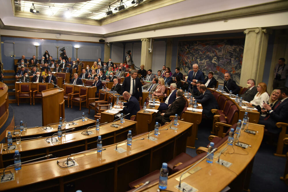 Skupština oslikava polarizaciju društva, Foto: Boris Pejović