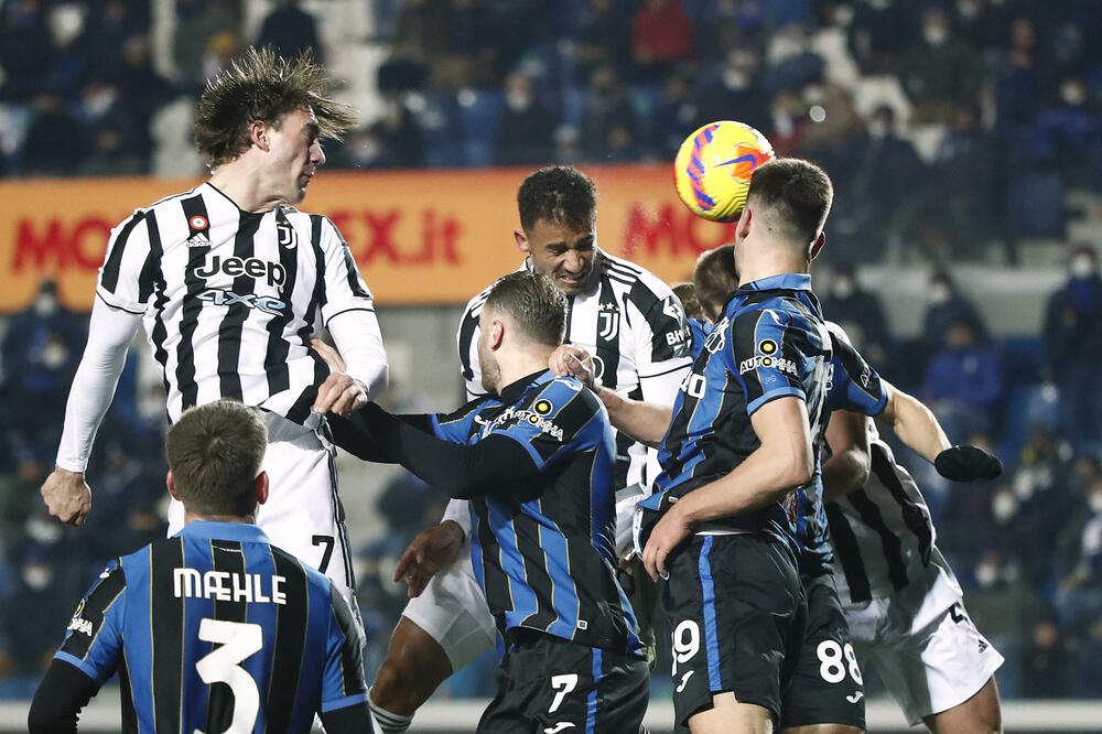 Detalj sa utakmice Atalanta - Juventus, Foto: REUTERS/Alessandro Garofalo