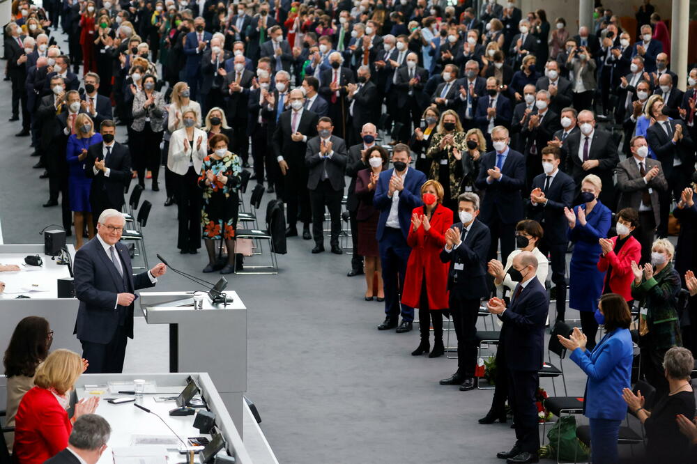 Štajnmajer nakon što je drugi put izabran za predsjednika Njemačke, Foto: REUTERS