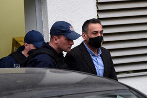 Igor Božović was arrested on his way out of custody in Spuž
