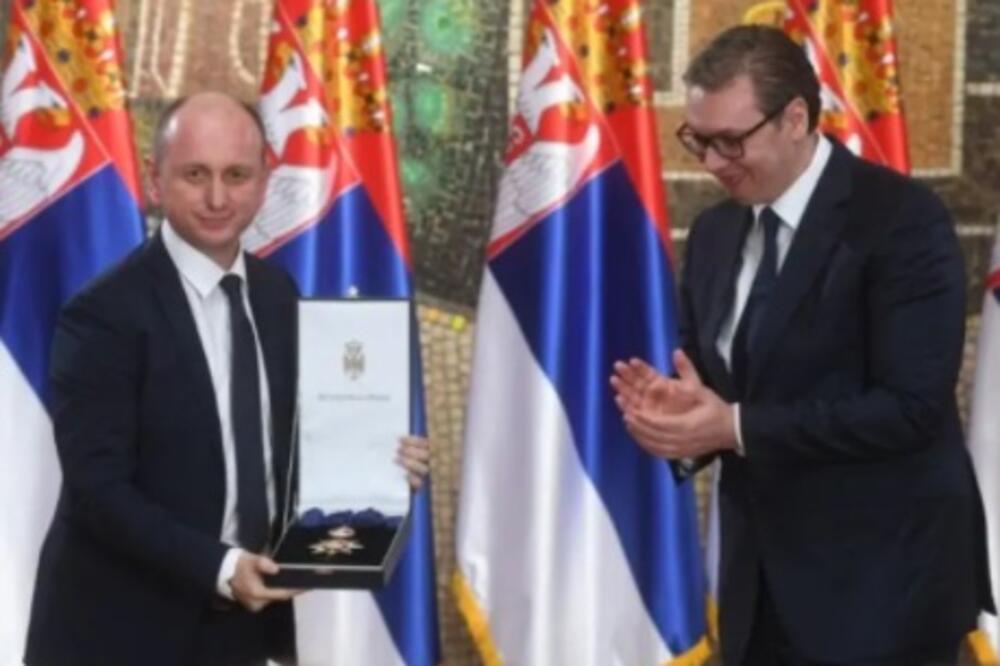 Knežević i Vučić, Foto: instagram.com/buducnostsrbijeav