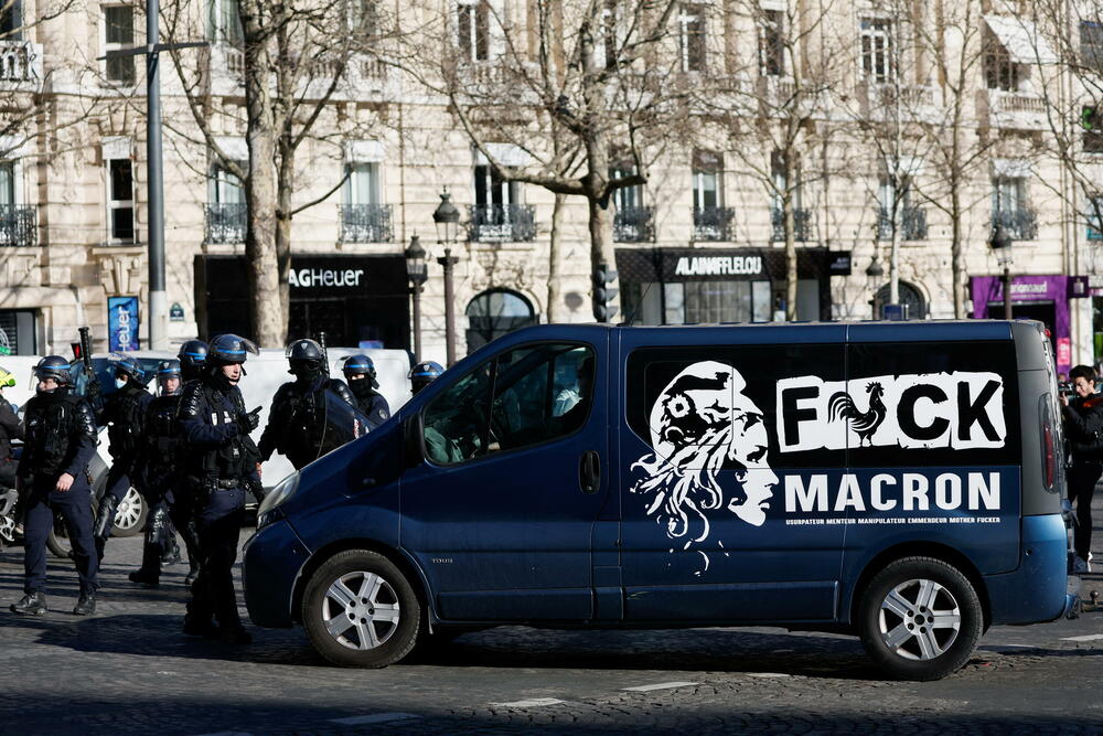 'Konvoj slobode' u Parizu
