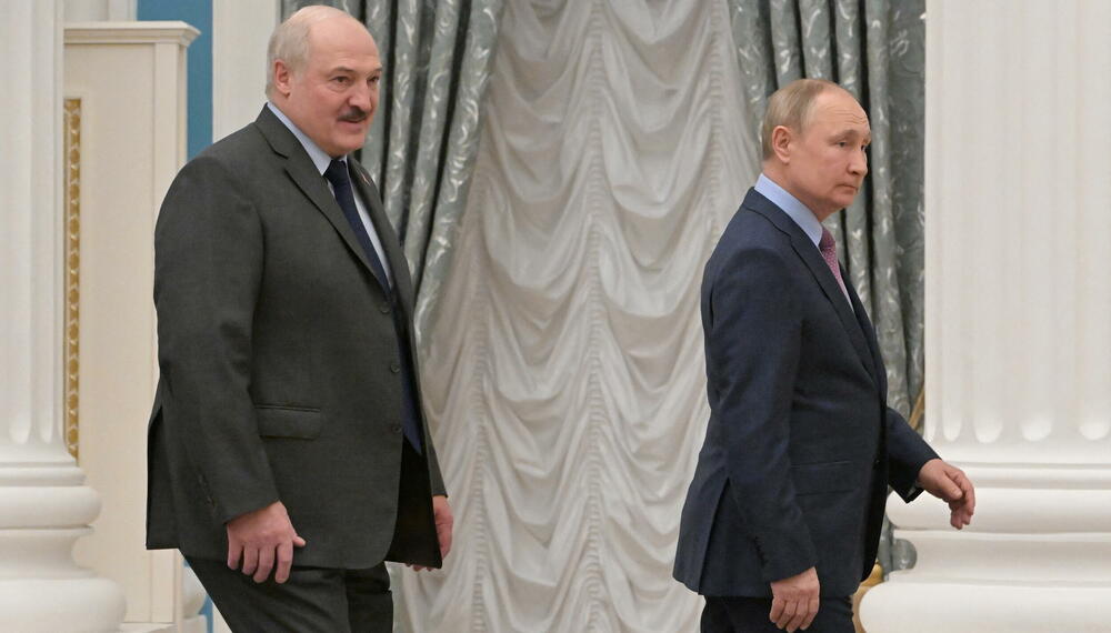Putin juče u Moskvi sa liderom Bjelorusije Lukašenkom