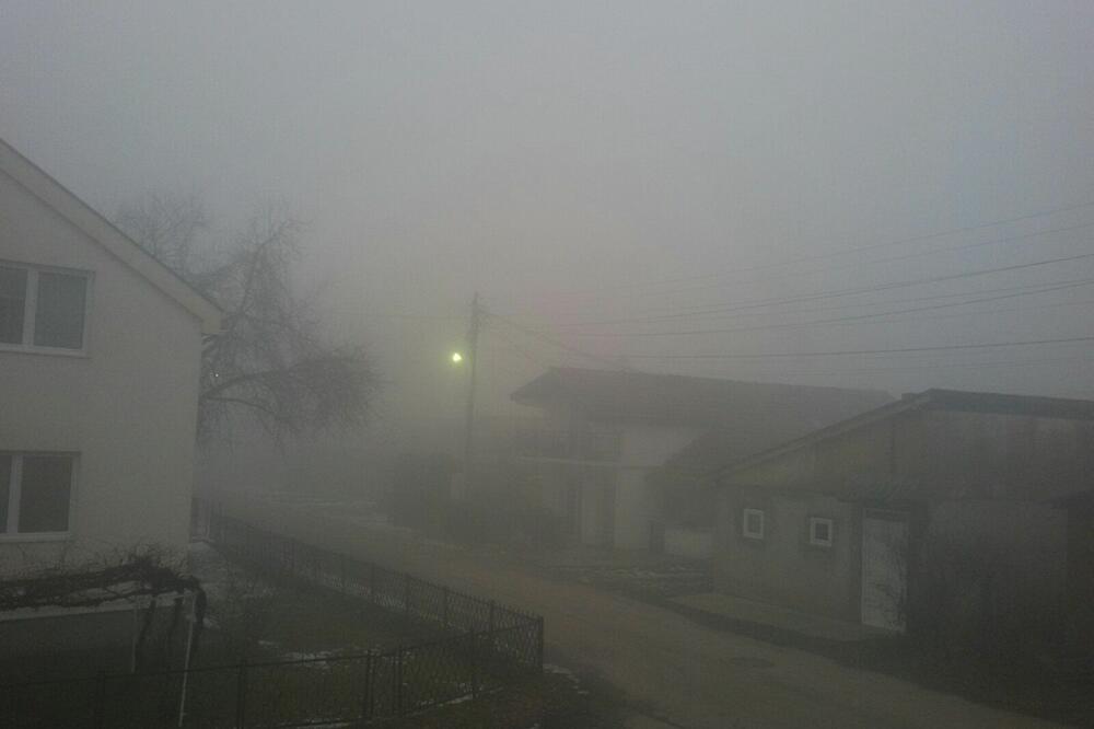 Naselje Nikoljac u magli i smogu, Foto: Privatna arhiva