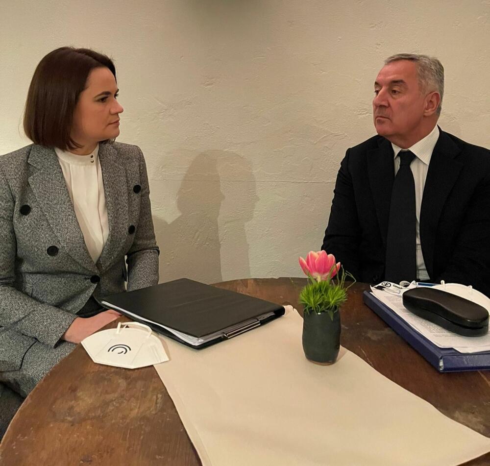 Tihanovskaja i Đukanović