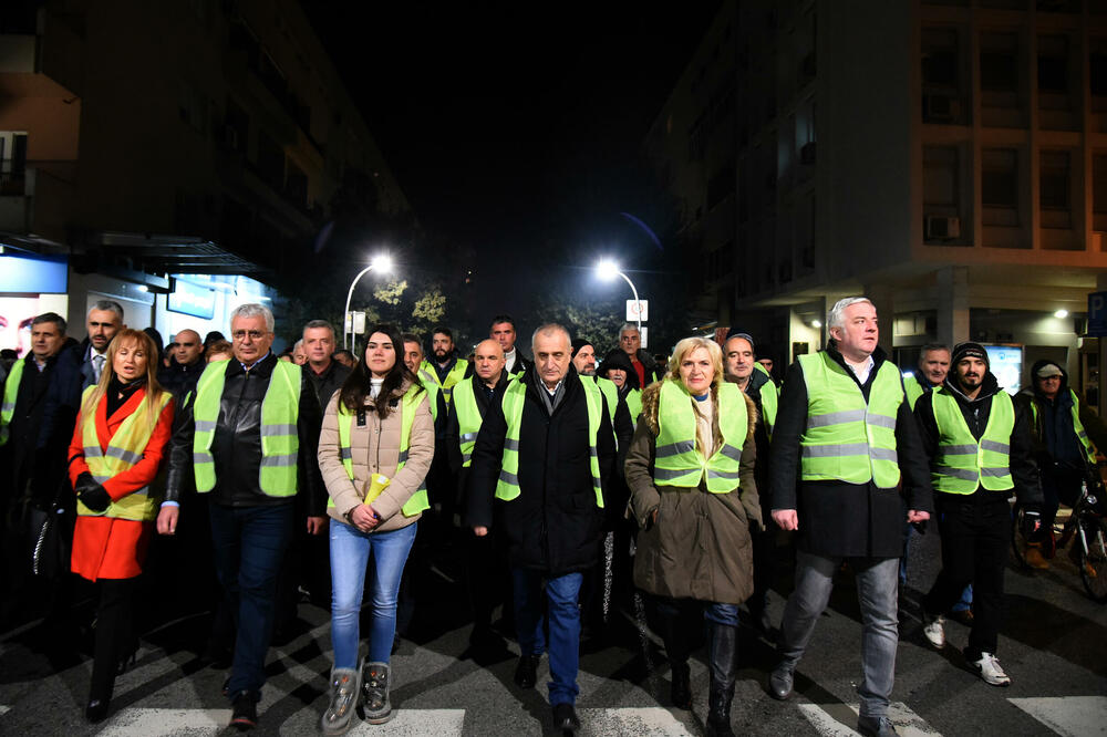 Sa ranijih protesta DF-a, Foto: BORIS PEJOVIC