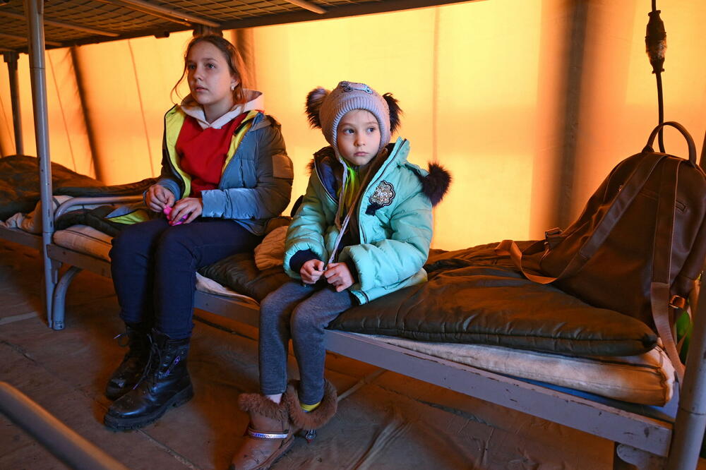 Djeca izbjeglice u Rostovskoj oblasti, Foto: Reuters