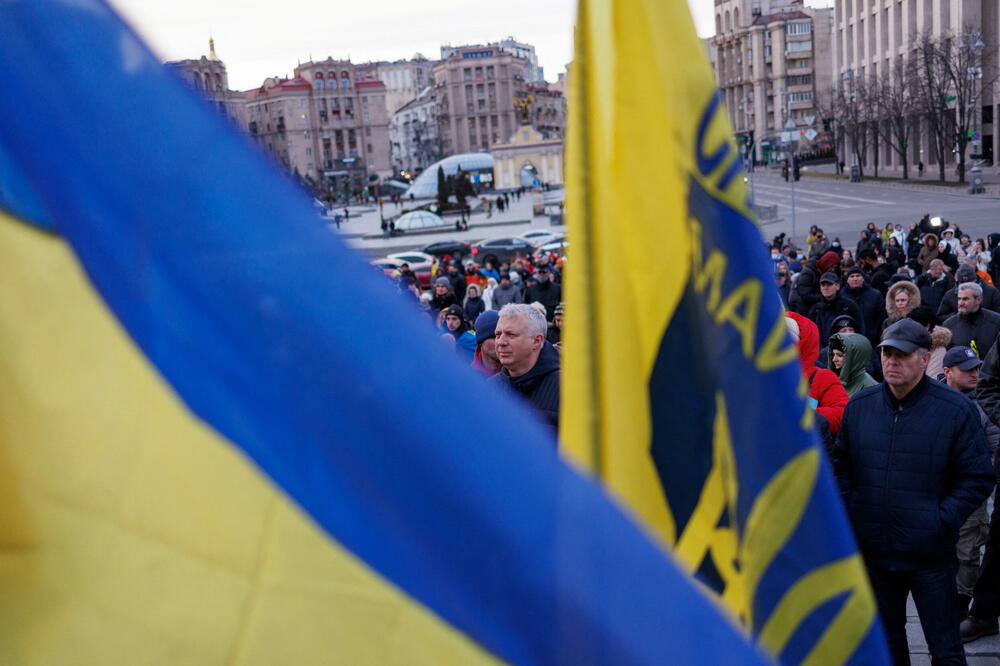 Sa protesta u Kijevu, Foto: Reuters