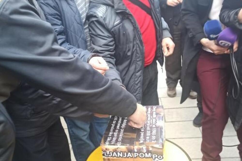 Sa jučerašnjeg performansa, Foto: Jadranka Ćetković