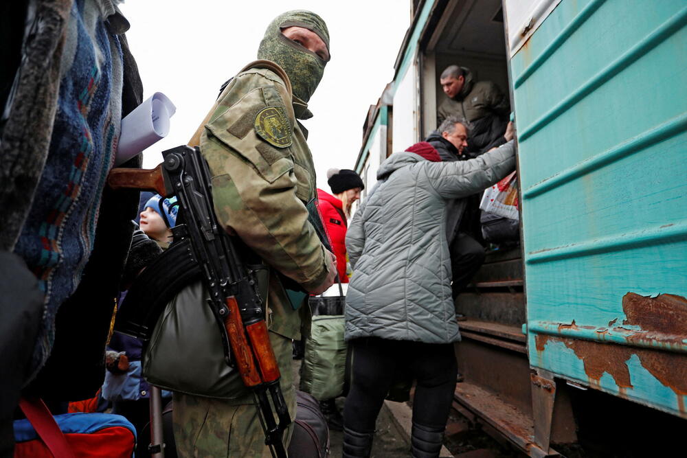 Evakuacija civila iz Donjecka