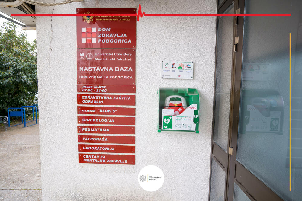 Defibrilator, Foto: Ministarstvo zdravlja