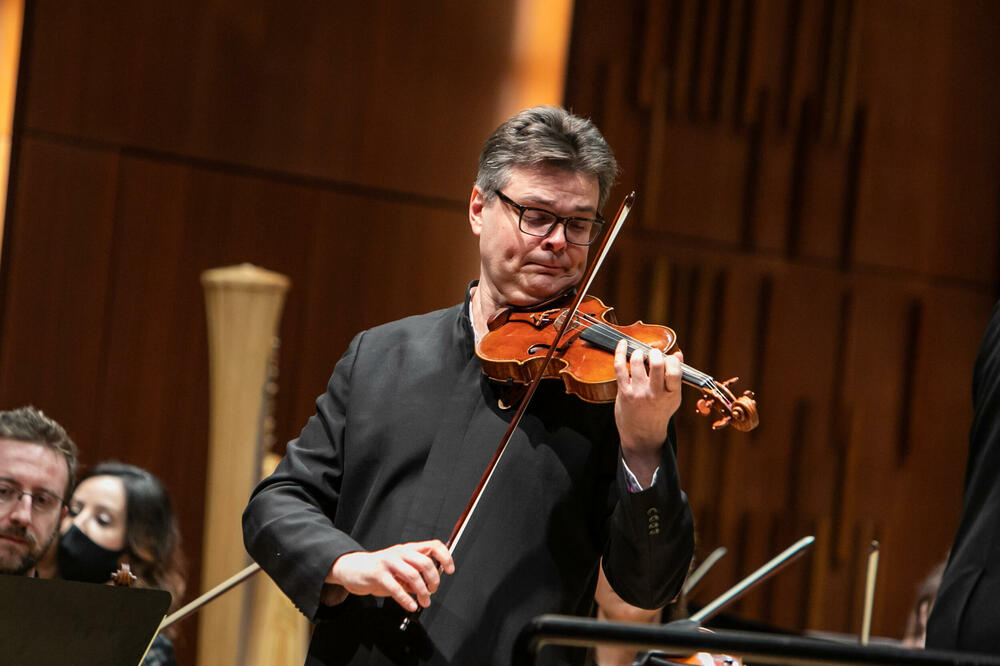 Roman Simović na sinoćnjem koncertu, Foto: PR Centar