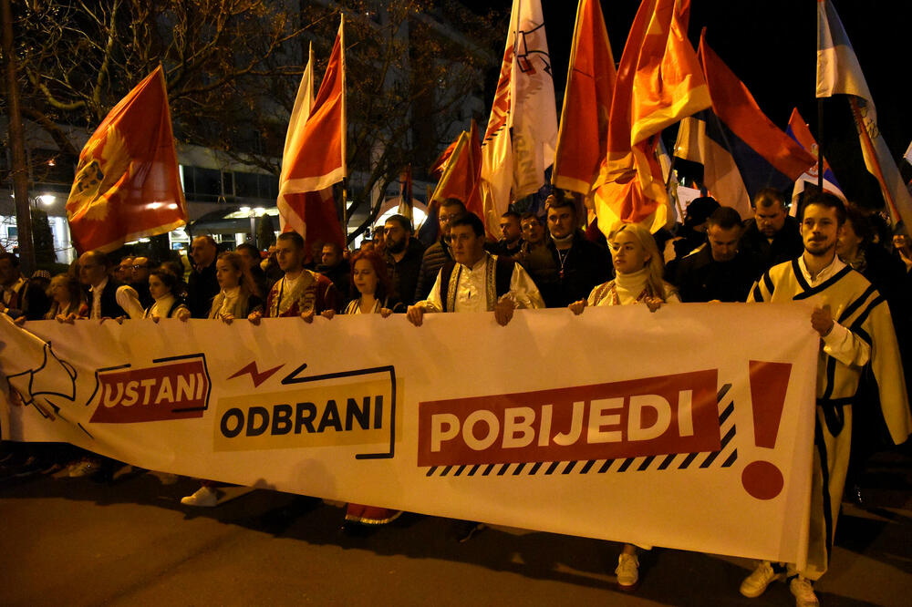 Sa jednog od protesta, Foto: Luka Zeković