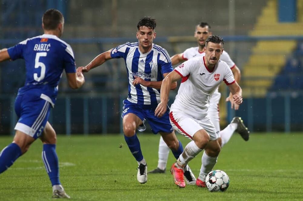 Sa meča Budućnost - Iskra u prvom dijelu sezone, Foto: Filip Filipovic