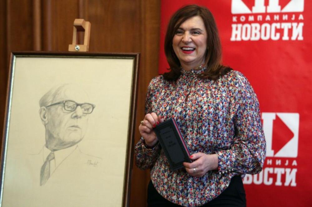 Vesna Kapor govorila o svom romanu, Foto: TANJUG/ SAVA RADOVANOVIC