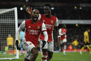 Lakazet brži od pištaljke: Arsenal u 95. minutu do trijumfa
