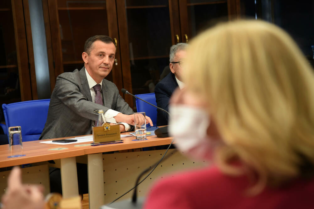 Injac i Bošković na sjednici skupštinskog Odbora, Foto: BORIS PEJOVIC