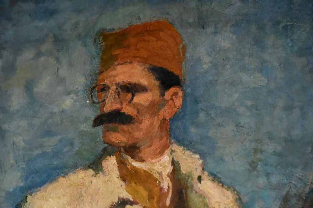 Portet Ivana Milutinovića, djelo Đorđa Andrejevića Kuna, Foto: Boris Pejović