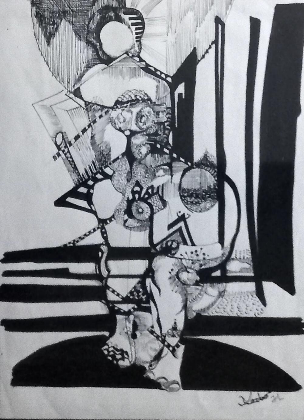 Crtež H. Nuhanovića