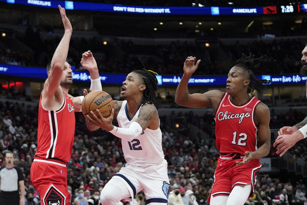 Morant je bio nezadarživ sinoć, Foto: USA TODAY Sports