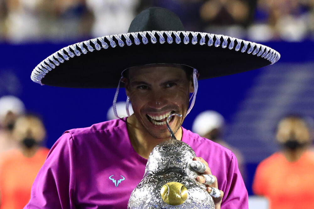 Nadal je u Meksiku proslavio rekord, Foto: REUTERS