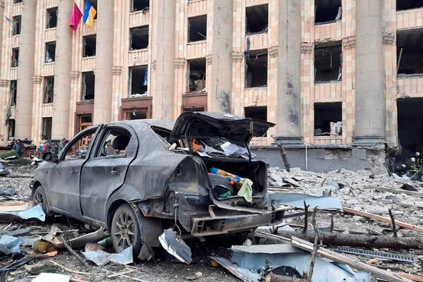 VIDEO Pogledajte šta se jutros dešavalo u Harkovu