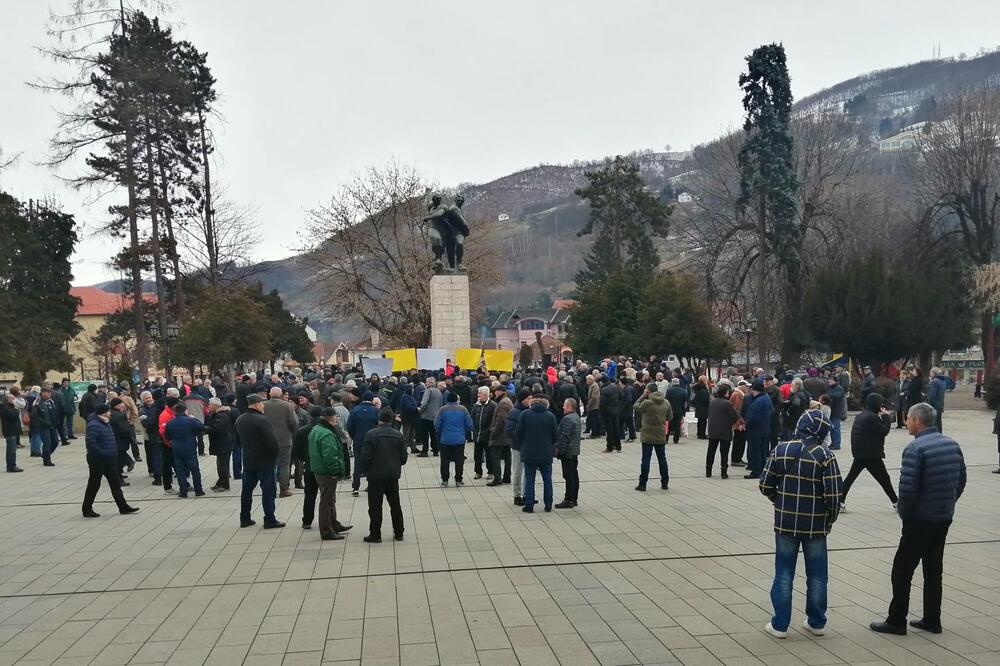 Sa protesta, Foto: Jadranka Ćetković