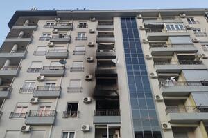 Ugašen požar u zgradi na Zabjelu