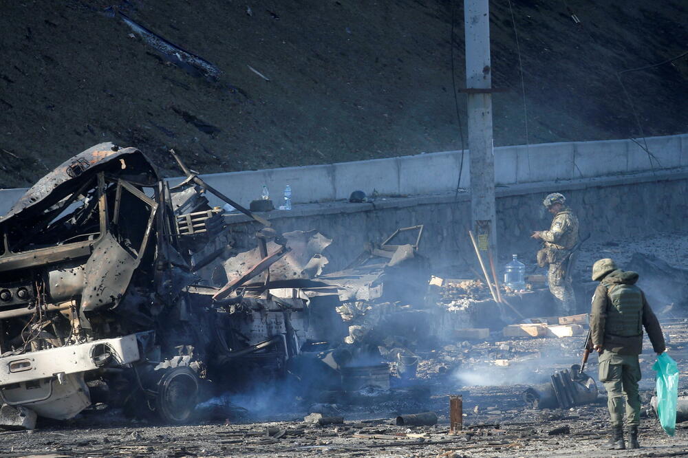 Intenzivirano bombardovanje ukrajinskih gradova: Kijev, Foto: Reuters