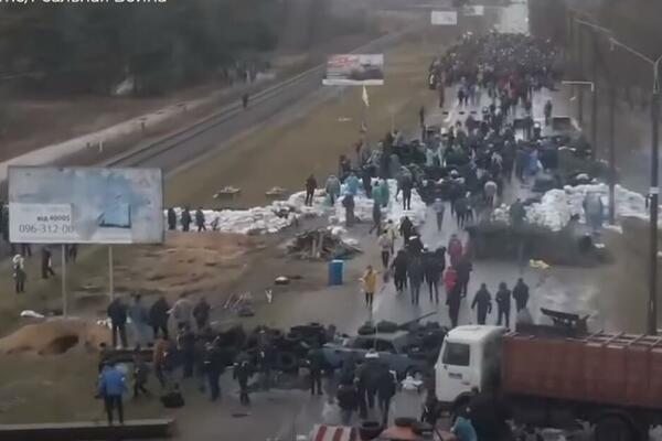 Živi štit za odbranu nuklearne centrale na jugoistoku Ukrajine