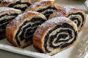 Lakša za pripremu od obične: Štrudla sa makom od gotovih kora