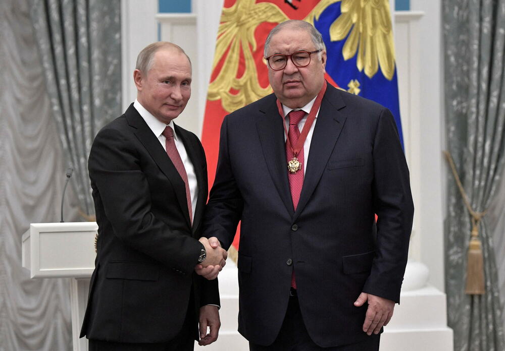 Putin i Usmanov