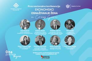 U petak konferencija o ekonomskom osnaživanju žena u Crnoj Gori