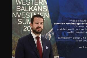Milatović: KGF bi mogao da garantuje za oko 6.000 kredita od preko...
