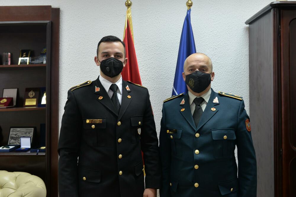 Đokić i Đurović, Foto: Ministarstvo odbrane