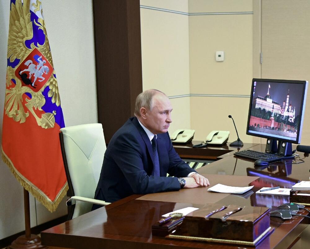 Putin juče tokom sastanka Savjeta za nacionalnu bezbjednost