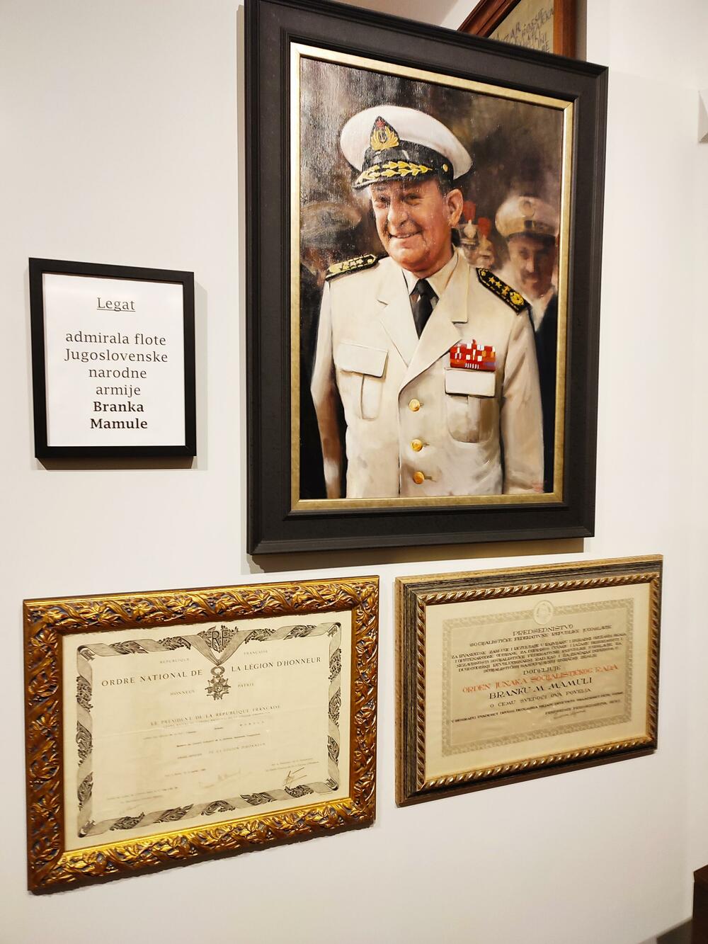 Dio legata Branka Mamule