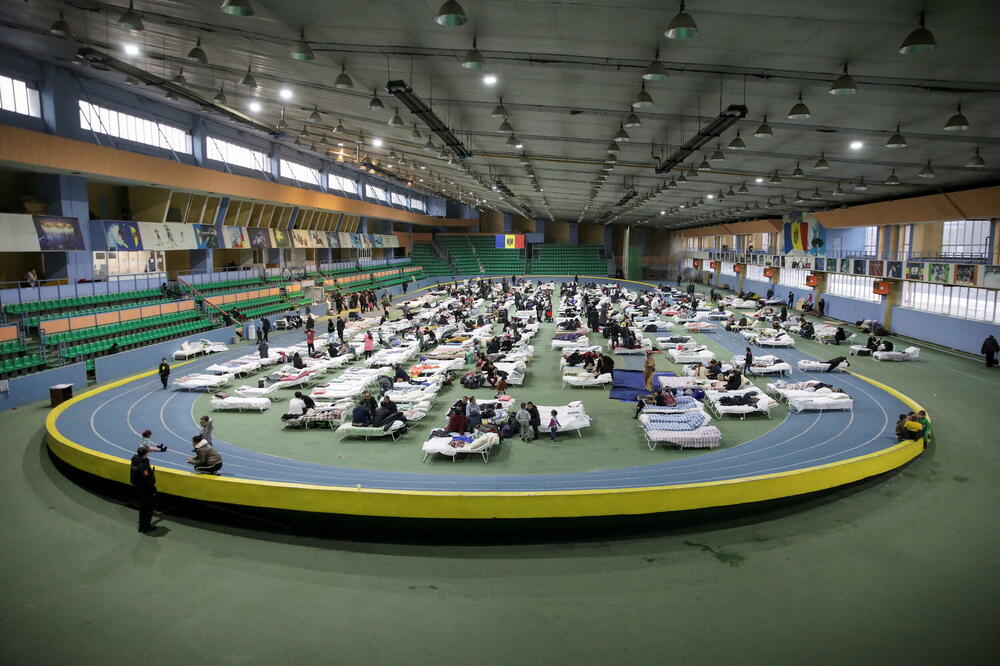 Privremeni centar za prihvat izbjeglica u Moldaviji, Foto: Reuters